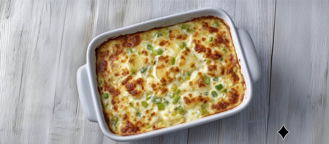 Kartoffel-Lauch-Gratin – Cremig und Wärmend