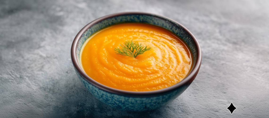 Fenchel-Karotten-Suppe mit Orangennote