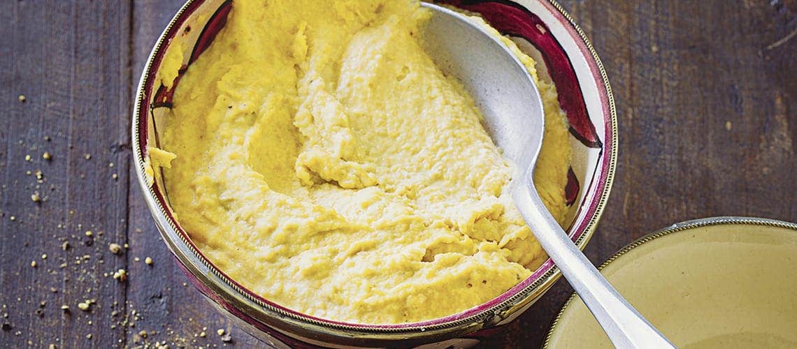 Rezept für eine gesunde und ausgewogene Ernährung bei Schuppenflechte: Klassischer Hummus Klassischer Hummus