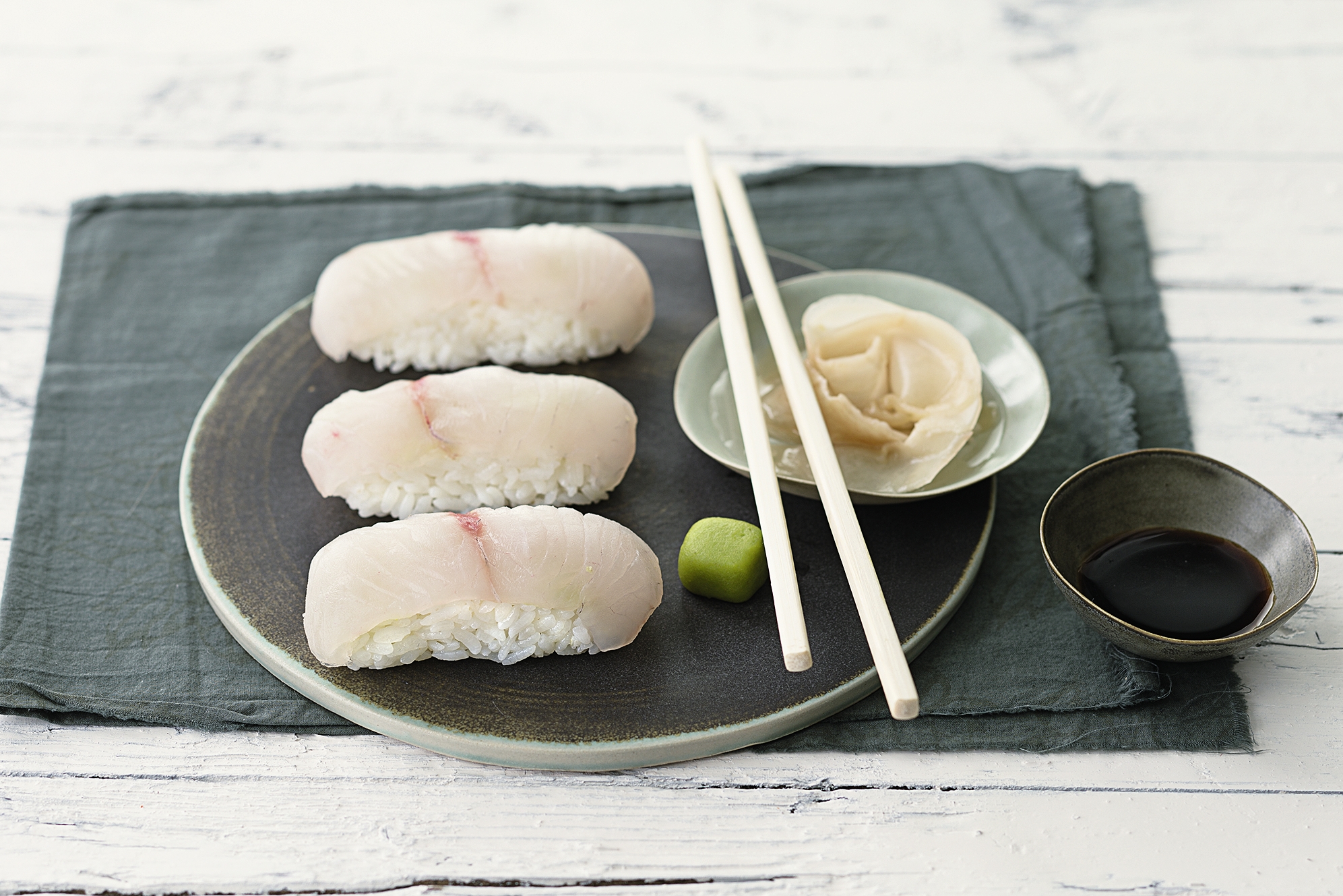 Gesundes Rezept: Hamachi-Nigiri