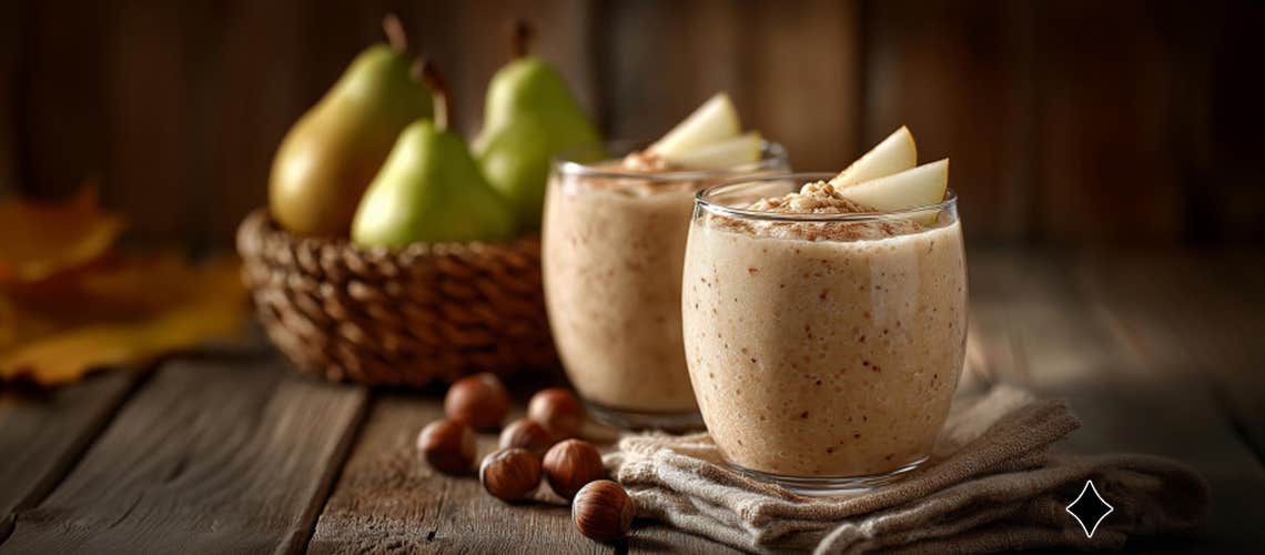 038_Birnen-Haselnuss-Smoothie Birnen-Haselnuss-Smoothie