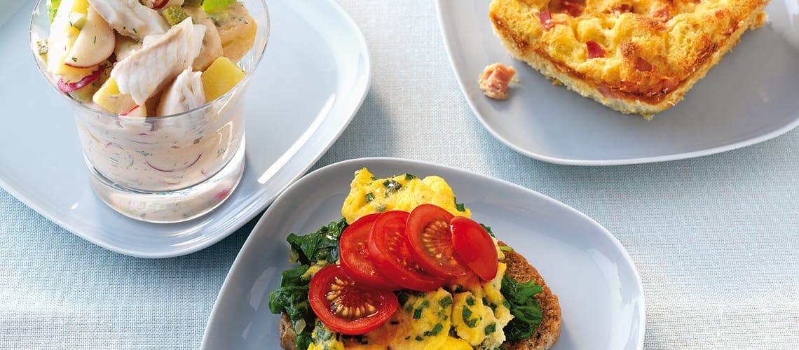 Rezept für eine entzündungshemmende Ernährung bei Schuppenflechte (Psoriasis): Frühstückskasserolle Frühstückskasserolle