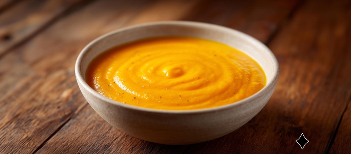 Wärmende Winter-Kürbissuppe