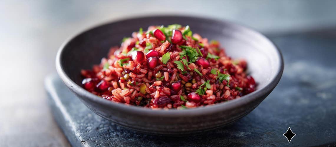 093_Rote_Reis-Bowl_mit_Linsen_und_Granatapfel Rote Reis-Bowl mit Linsen und Granatapfel