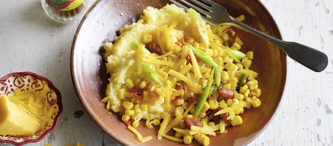 Rezept bei Schuppenflechte: Tex-Mex-Polenta