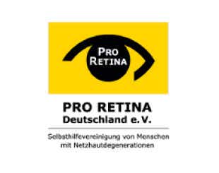 Logo von Pro Retina Deutschland e. V. - Selbsthilfevereinigung von Menschen mit Netzhautdegenerationen
