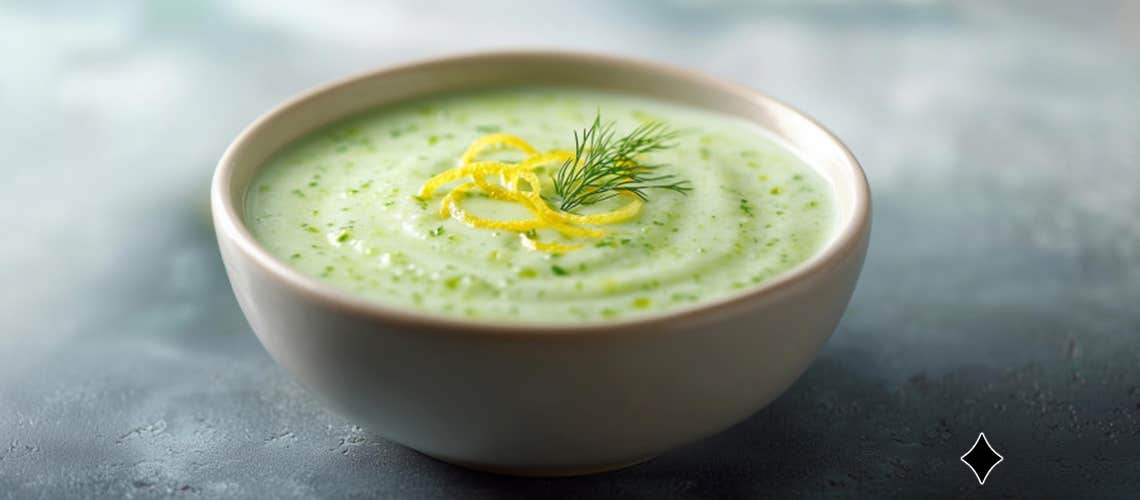 058_Kalte_Gurken-Dill-Suppe Kalte Gurken-Dill-Suppe
