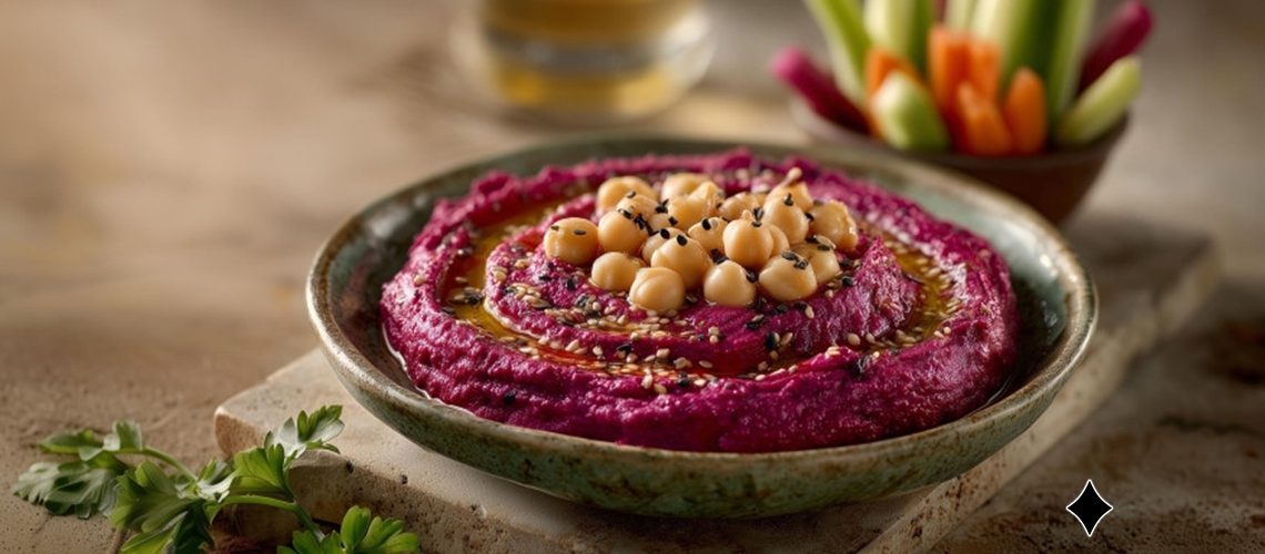 Rote-Bete-Hummus