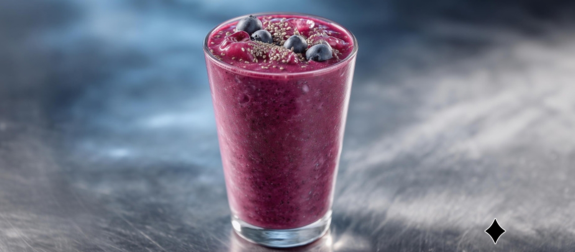 Heidelbeer-Bananen-Smoothie