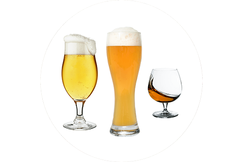 Alkohol: Bier Gläser