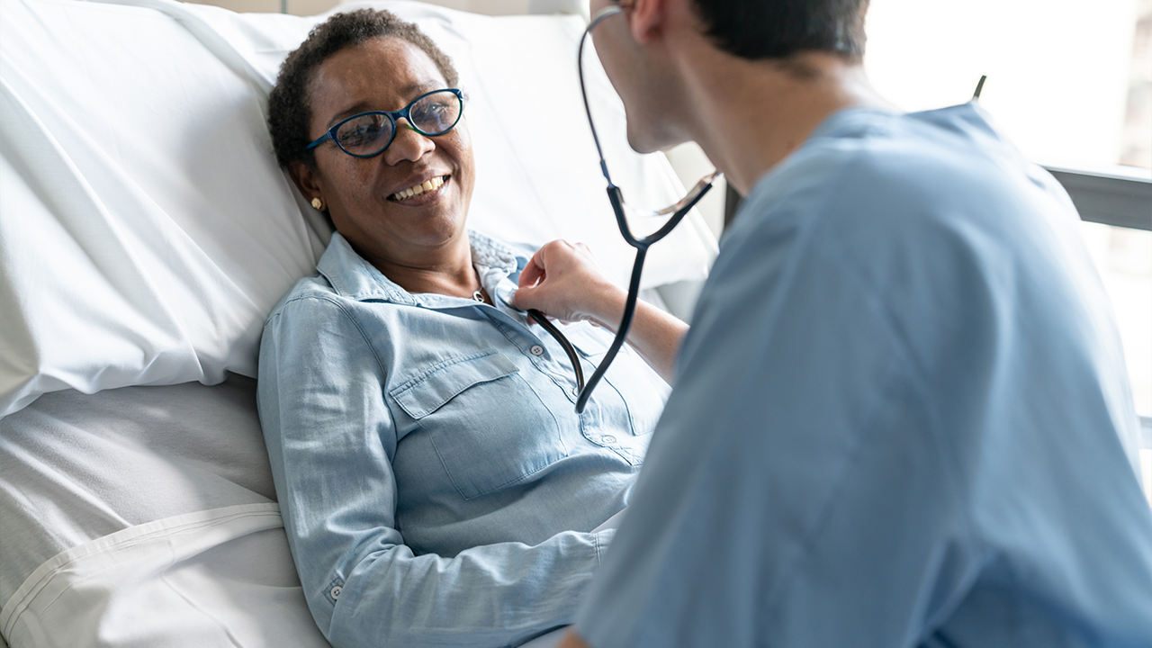 Herzerkrankung: Behandlung Patientin Herzerkrankung: Behandlung Patientin