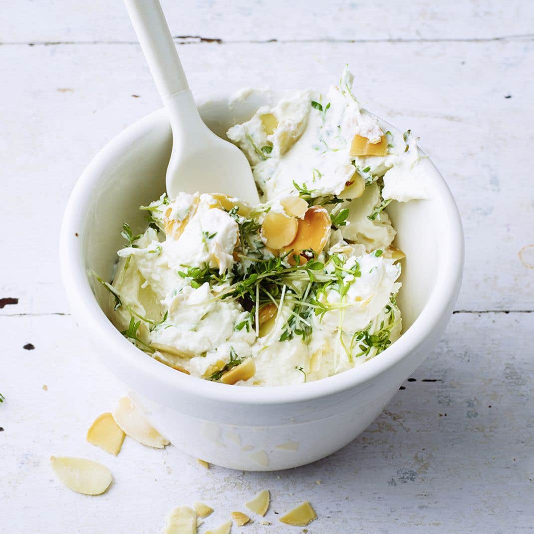 Leckeres und gesundes Rezept bei Schuppenflechte: Mandelaufstrich Mandelaufstrich