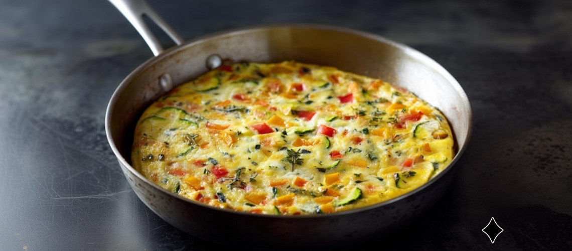 Frische Gemüse-Frittata – Bunt und Nährstoffreich