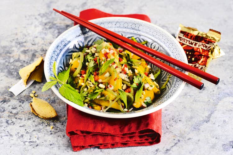 Rezepte bei Psoriasis & Psoriasis Arthritis: Mango-Avocado-Salat Mango-Avocado-Salat