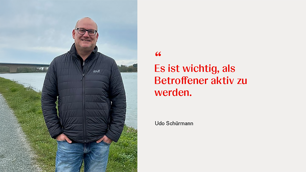 Es ist wichtig, als Betroffener aktiv zu werden