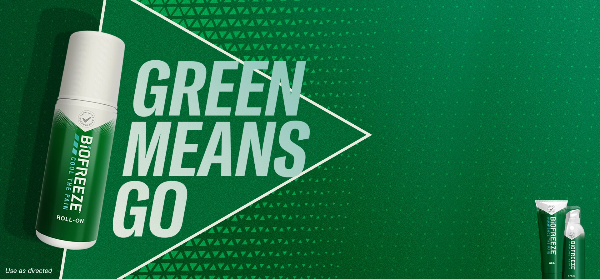 Biofreeze Green Means Go | Biofreeze US