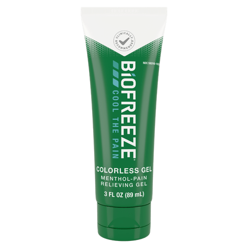 Biofreeze Pain Relief Gel Tube Colorless | Biofreeze US