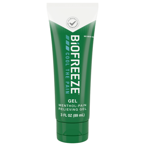 Biofreeze Pain Relief Gel, 3 oz. Tube, Green | Biofreeze US