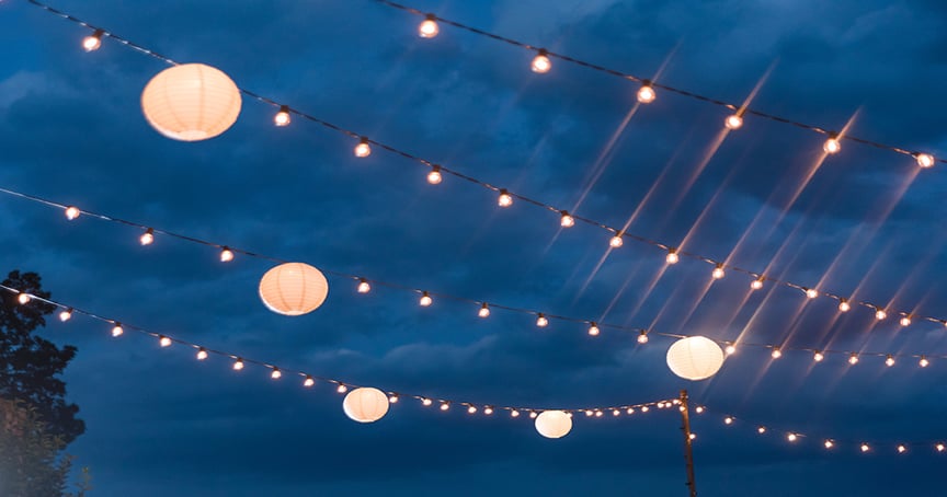 Outdoor Lighting for Summer Events