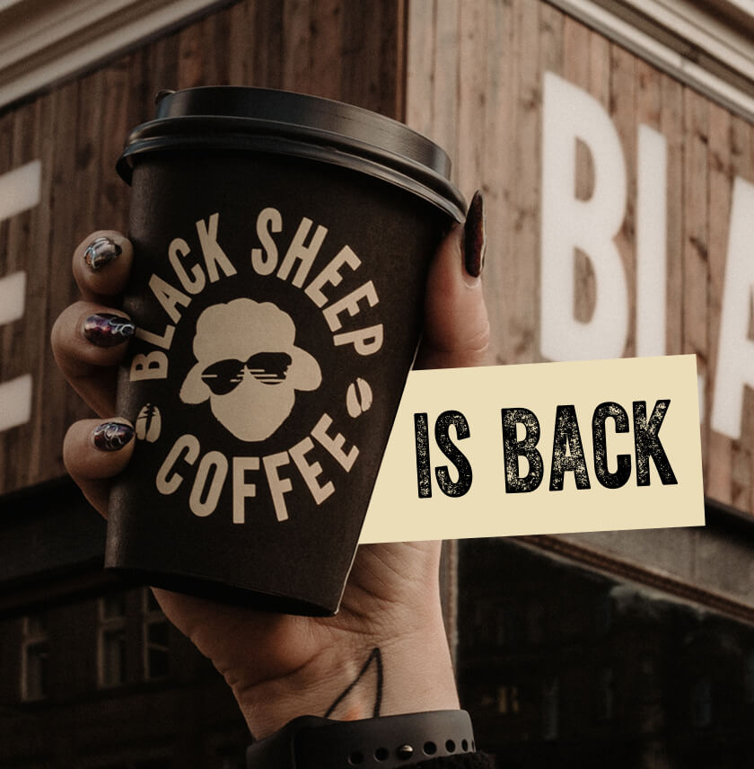 Black Sheep Coffee IS BACK