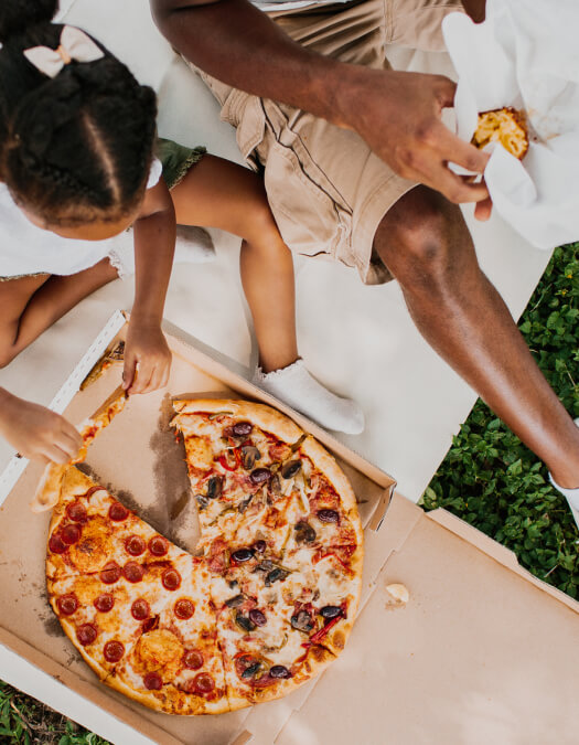 Pizza delivery boxes