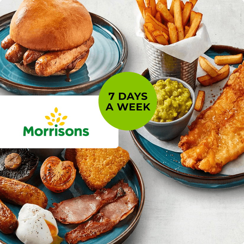 25% off at Morrisons Cafe