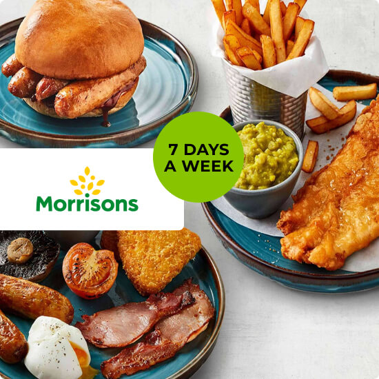 25% off at Morrisons Cafe