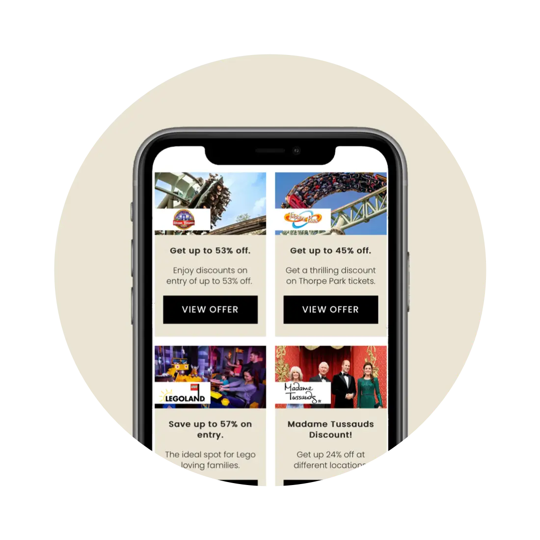 Days out view offer