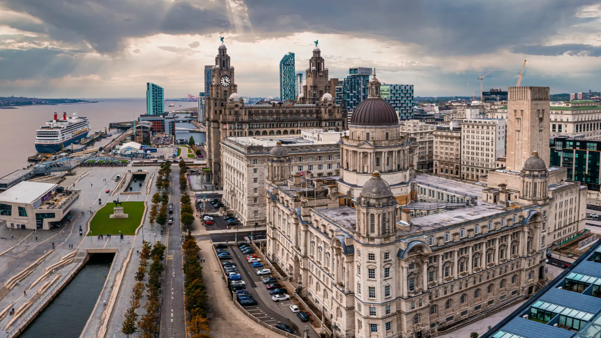 Liverpool city view