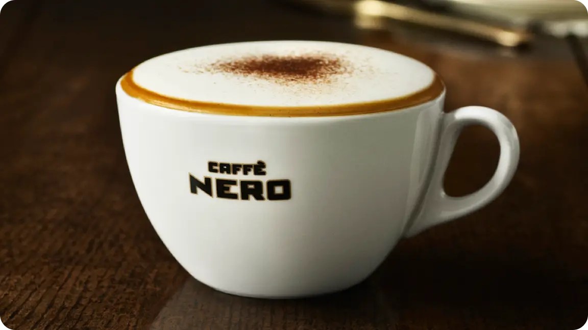 caffe nero cappucino 