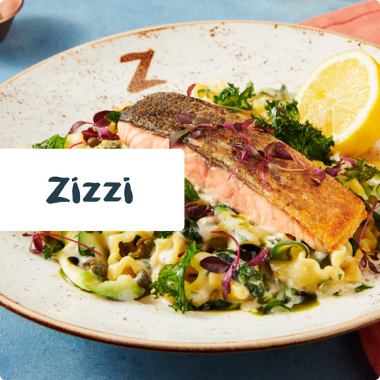 2 for 1 at Zizzi with tastecard