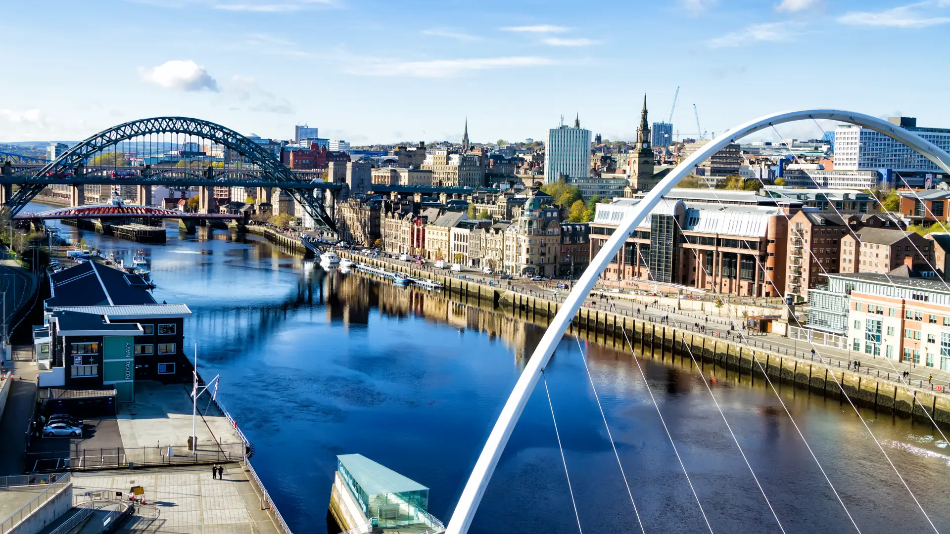 Newcastle city view