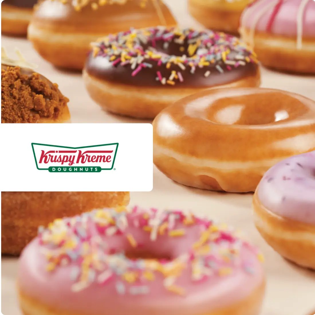 25% off at Krispy Kreme with tastecard