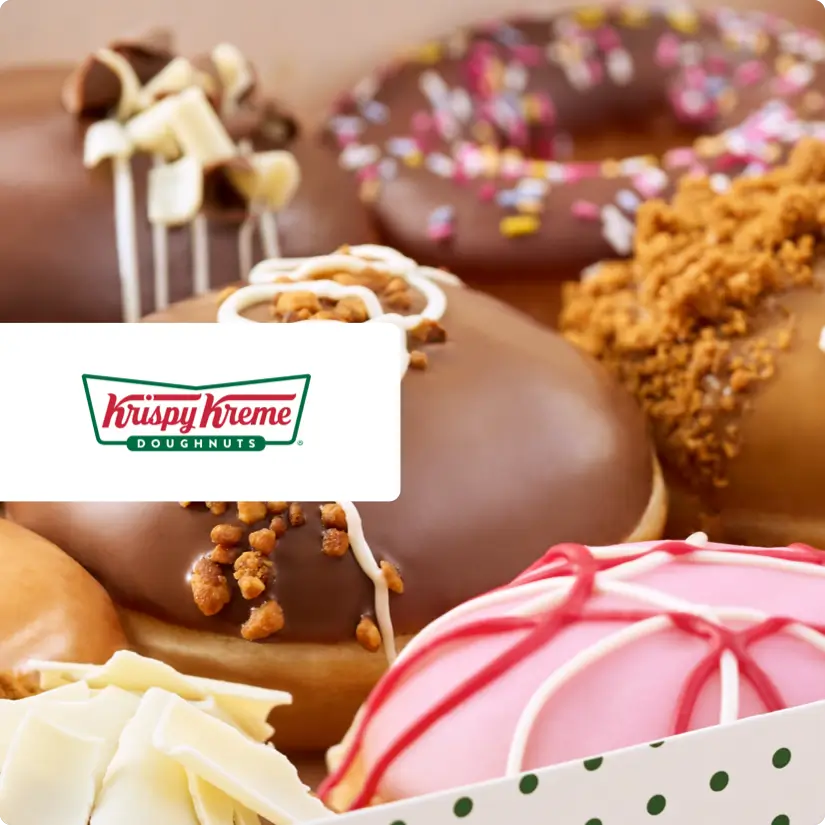 25% off at Krispy Kreme with tastecard