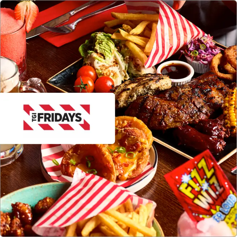 25% off at TGI Fridays