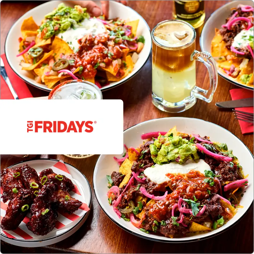 25% off at TGI Fridays