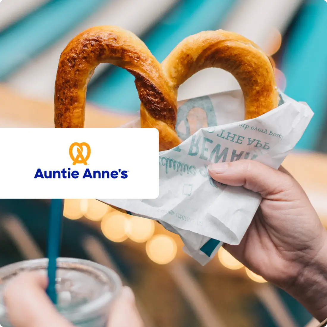 25% off at Auntie Anne's