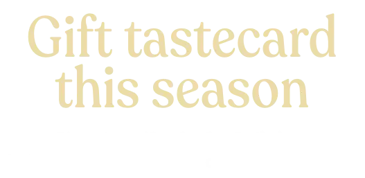 Gift tastecard this season