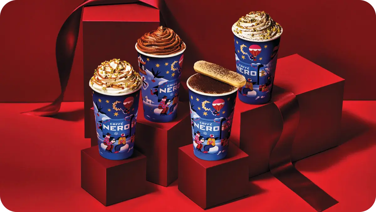 Caffe Nero Christmas drink collection