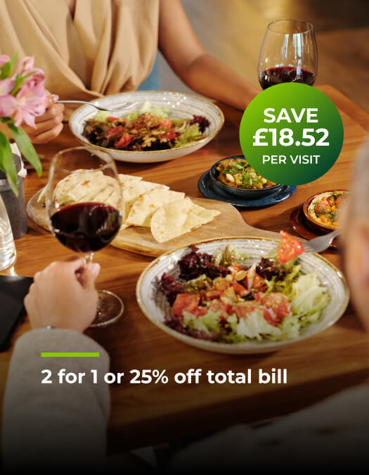 Save £18.52 per meal out
