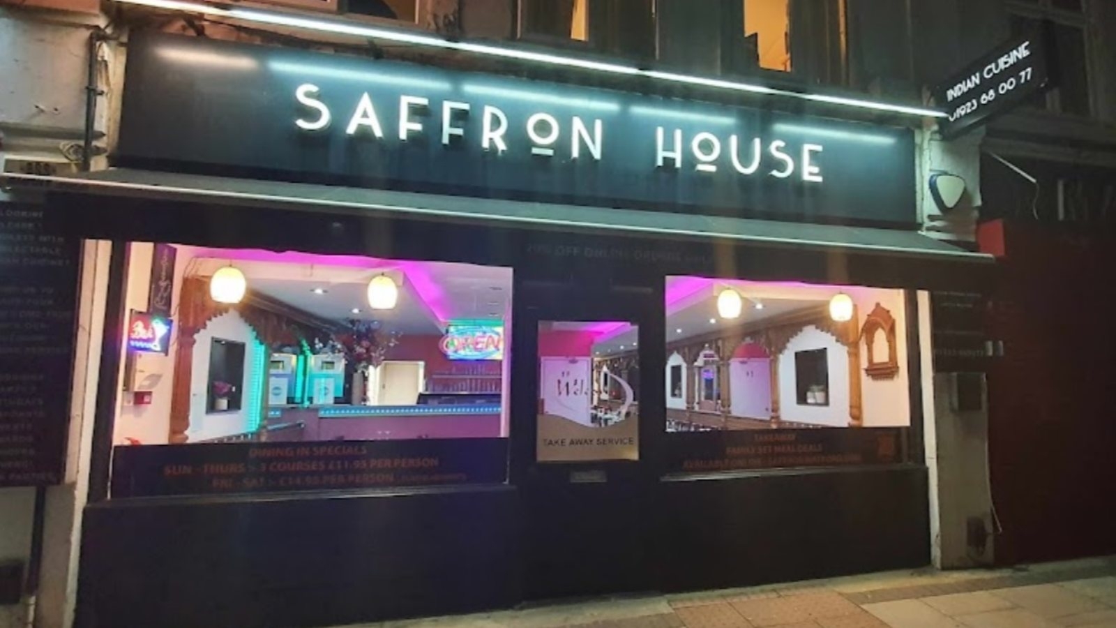 Saffron House Watford Watford deal 25 off total bill tastecard