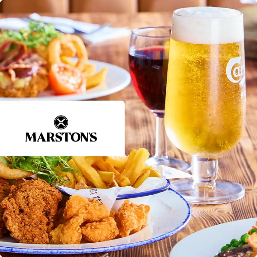 25% off at Marston's