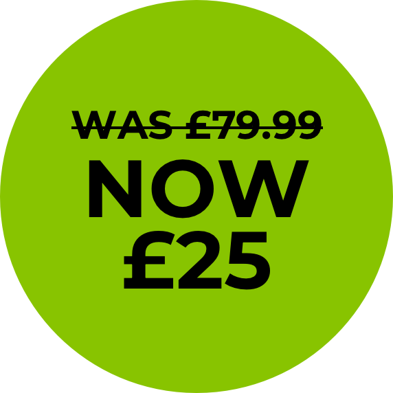Was £79.99 Now £25