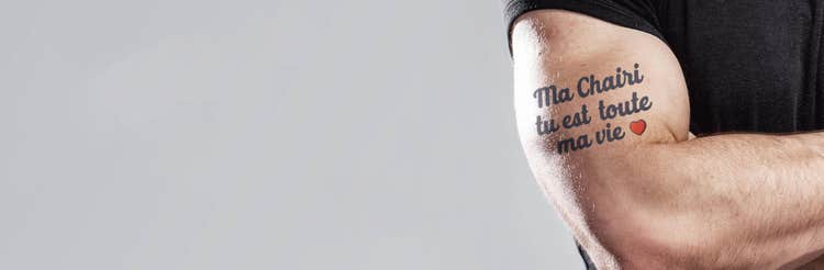 EN MATIERE DE PEAU,<br>HEUREUSEMENT,<br>TOUT N'EST PAS PERMANENT