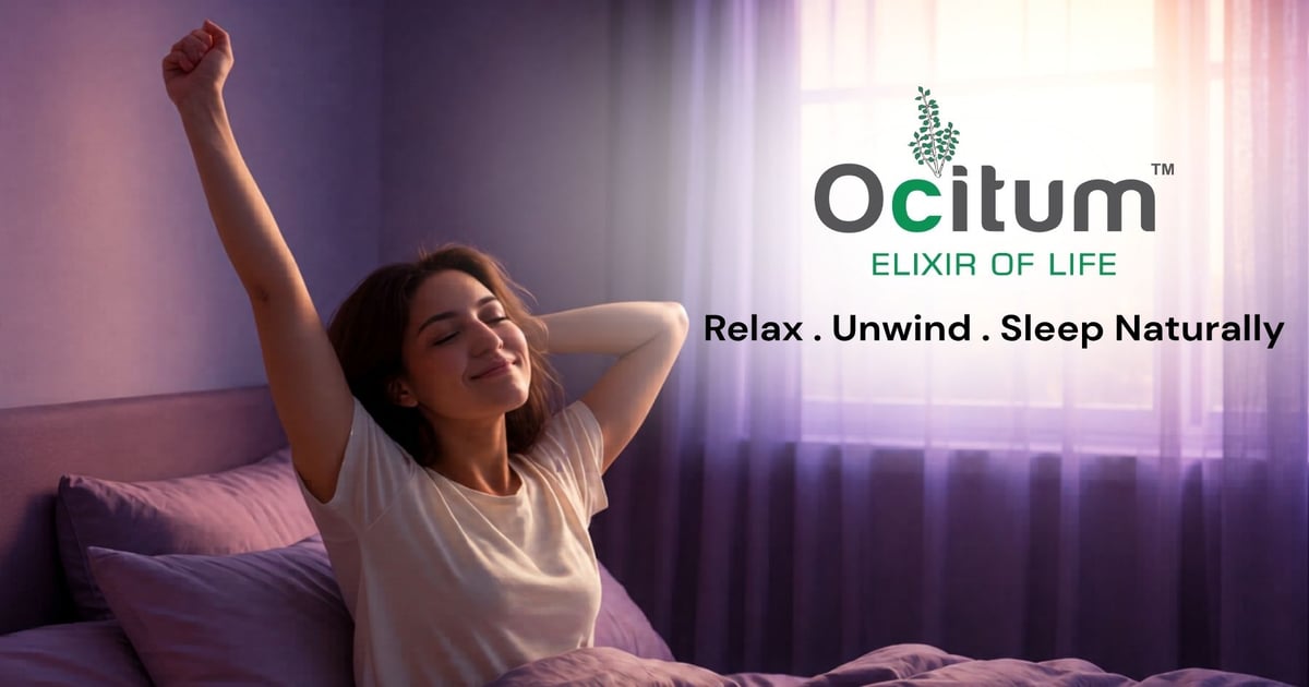 Ocitum™ boosts sleep with science-backed results