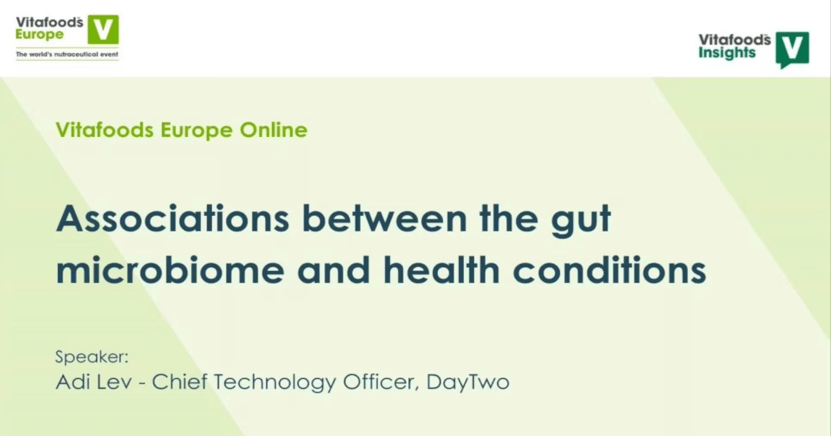 Associations between the gut microbiome and health conditions