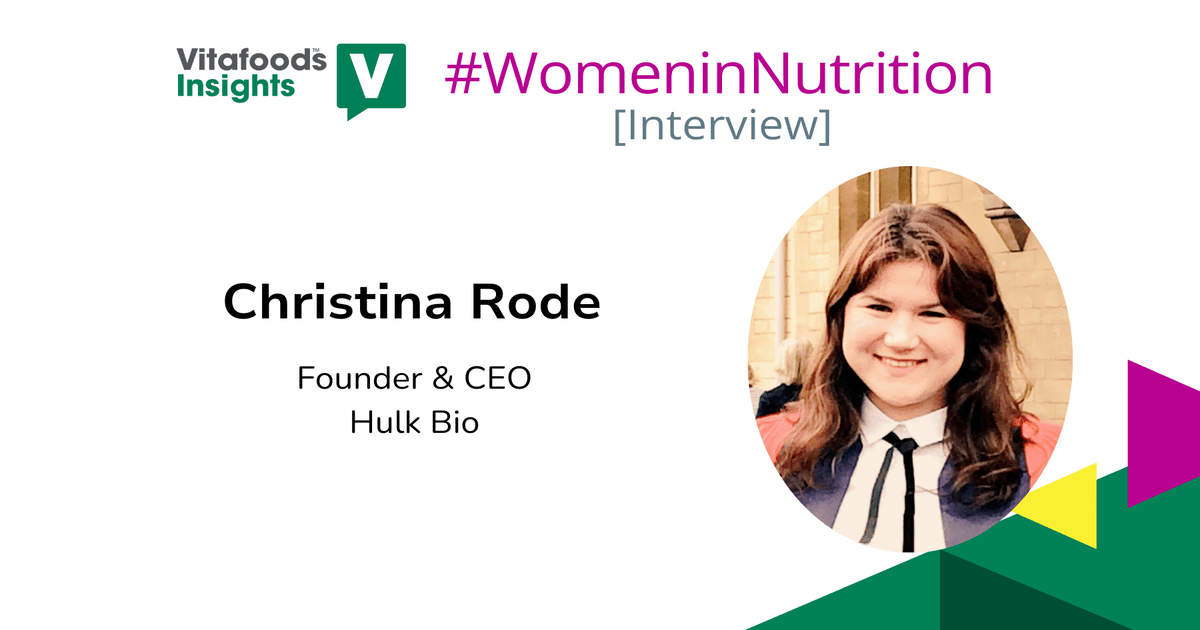 Women in Nutrition interview with Christina Rode