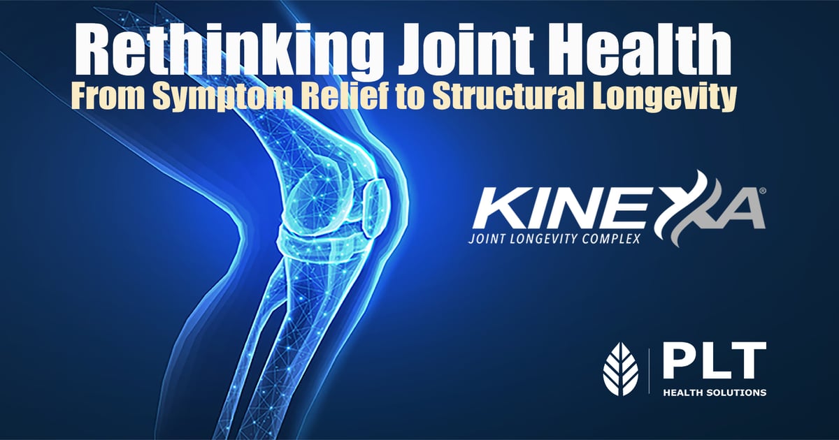 Joint health: From symptom relief to structural longevity