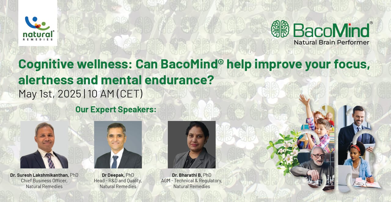 Improved Alertness Cognitive wellness: Can Bacomind help improve your focus, alertness and ...