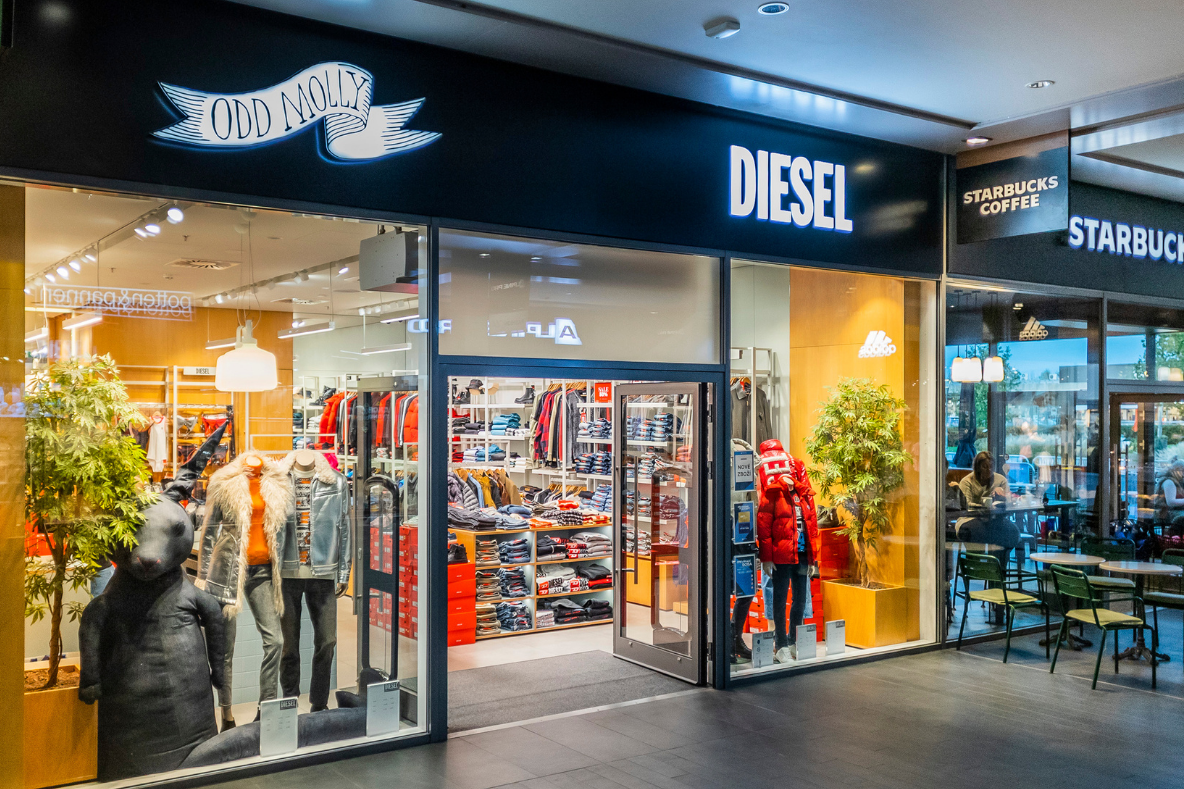 Diesel at Fashion Arena Prague Outlet Fashion Arena Prague Outlet